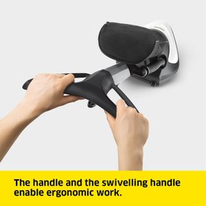 Kärcher FP 303 Floor Polisher with Suction – 600W, 29cm, Pads Included