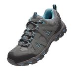 OutPro Women's Hiking Shoes, Lightweight Trail Running Shoes, Non-Slip Breathable Outdoor Sneakers for Trekking, Hiking, lightgrey, 9 UK