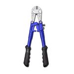 ThreeH Bolt Cutter Tool 12 Inch Heavy Duty Forged T8 Steel Blade Soft Handle with Rubber Grip Chain Lock Metal Rods Screws Cutting Tool