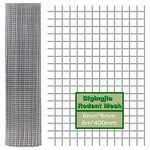 Rodent Mesh Roll 400mm x 6m,Galvanised Wire Mesh- Keep Rats Out & Protect Your Home, Chickens, Dogs, Rabbits, Vegetables & More,Rat Proof Mesh Sheet -Durable & Easy to Install - Maintenance-Free