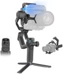FeiyuTech SCORP-C 2 Gimbal Stabilizer with AI Tracking, 7.72lb Payload, OLED Screen & Wireless Control | 14Hrs Battery, Quick Vertical Shoot, Handheld/Wheel Grip, for DSLR/Mirrorless Cameras