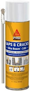 SIKA - Gaps and Cracks Expansion Polyurethane Foam - Sika Boom-180, Light Yellow - 1" Hole Filler - Interior and Exterior Applications - High Yield - 750 mL