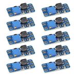 VKLSVAN 10PCS MT3608 Step Up Boost Converter DC-DC 2V-24V to 5V-28V Adjustable Step Up Voltage Regulator Module 5V 9V 12V 24V