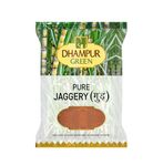 DHAMPURGREEN Vacuum Packed Jaggery, 1Kg | Jaggery Whole, Jaggery | No Colour, No Preservatives, Chemical Free Sulphurless