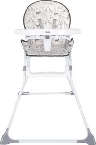 My Babiie Compact Highchair – Safari Print, Lightweight & Foldable