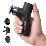 RENPHO Micro One Super Mini Massage Gun with 4 Speed, Small Massage Gun for Deep Tissue Muscle Relief, Percussion Massage Gun with Ergonomic Design, Travel, Portable, Gifts for Parents