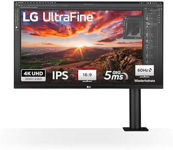 LG, 32 Zoll, Ultra HD 4K Ergo, IPS, 3840x2160, 32UN880K, HDR 10, DCI-P3 95Prozent, Ergo Stand in alle Richtungen verstellbar, Stereolautsprecher 10W