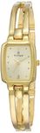 Titan Women Stainless Steel Karishma Analog Gold Dial Watch-Nl2131Ym04/Np2131Ym04, Band Color-Gold