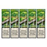 OutonTrip Original Juicy Jays Organic Blunt Wrap/Cigar Rolling Papers (2 Pieces per Pack, Brown) - Pack of 5