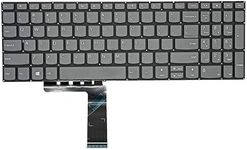 Replacement Keyboard for Lenovo ideapad 3-15IIL05 3-15ADA05 3-15ARE05 3-15IGL05, ideaPad 330s-15IKB 330s-15ARR, ideapad S340-15IWL S340-15API S340-15IIL Laptop, Lenovo ideaPad s340 Keyboard US Layout