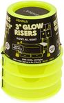 Slipstick CB643 3” Lift in The Dark Bed Risers, Glow