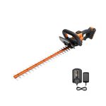 WORX WG261 20V PowerShare 22" Cordless Hedge Trimmer, Battery & Charger Included