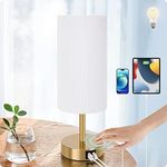 Yarra-Decor Bedside Lamp with USB P