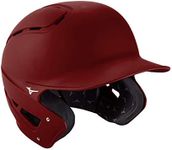 Mizuno B6 Adult Baseball Batting Helmet, Cardinal, Small/Medium