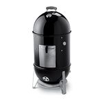 Weber Smokey Mountain Cooker 18", Charcoal Smoker (721001) Black