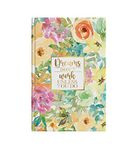 LAURET BLANC 120 GSM Unruled Notebook Diary Journal- A5 Size, 150 Plain Pages, Hardbound (Dreams Don't Work Unless You Do)