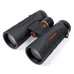 Athlon Optics 8x42 Midas G2 UHD Black Binoculars with Eye Relief for Adults and Kids, High-Powered Binoculars for Hunting, Birdwatching, and More