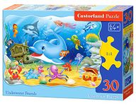 Castorland B-03501 Classic Underwater Friends Contour Jigsaw Puzzle, 30 Pieces Set, Multi