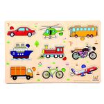 Webby Public Transport Educational Wooden Puzzle for Kids