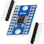 AZDelivery TXS0108E Logic Level Converter 8 Channel SPI 8 Way 3.3V 5V I2C IIC 8-Bit Bi-Directional Converter Module Compatible with Arduino and Raspberry Pi