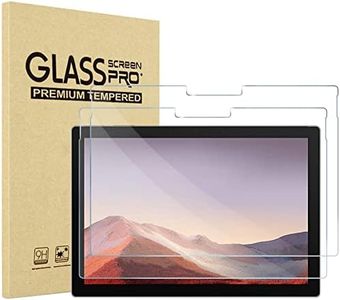 2 Pack ProCase Screen Protector for 12.3 inch Surface Pro 7 Plus 7 6 5 4, Ultra Clear Thin Touch Sensitivity Tempered Glass Screen Film Guard for Surface Pro 7 Plus/ 7/6/ 5/4