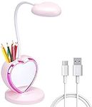 LED Desk Lamp, Cute Pink Desk Lamp 