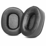 Black Ear Pads Replacement Earpads Foam Cushions Covers Pillow for Turtle Beach Ear Force Elite 800 Headset Headphones