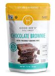 Good Dee's Chocolate Brownie Mix - | Keto Baking Mix | Sugar-Free, Gluten-Free, Grain-Free, Nut-Free, Soy-Free & Low Carb Baking Mix | Diabetic, Atkins & WW Friendly (1g Net Carbs, 12 Servings)