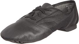 Capezio Unisex Suede Sole Jazz Shoe, Black, 7 UK