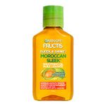 Garnier Fructis Moroccan Sleek Hair Oil Treatment for Frizzy and Dry Hair, Instant Sleek, with Argan Oil, 111 mL