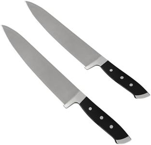 UQJE 2 Pcs Halloween Knife Weapon Fake Butcher Silver Knife Toy Horror Cosplay Prop