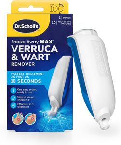 Dr. Scholl's Freeze Away Max Wart Remover for Hands & Feet – Safe for Kids