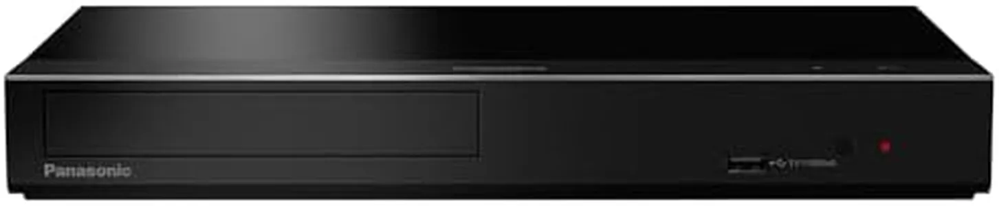 Panasonic Premium 4K Blu Ray Player, UHD DVD Blu Ray Player with Hi-Res Sound, 4K VOD Streaming, HDR10+ and Dolby Vision™, DP-UB450 (Black)