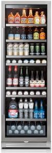 Ca'Lefort 24 inch Tall Beverage Fridge, 381 Can Beverage Refrigerator