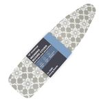 VividPaw Ironing Board Cover and Pad with Thick Padding Elastic Edge, Resist Scorching and Staining, Heavy Duty Iron Board Covers (Floral Tiling)