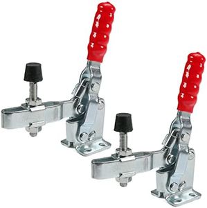 Utoolmart Hand Tool Vertical Toggle Clamp GH-12130 Quick Release Clamp 227kg Holding Capacity 2 Pcs