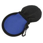 MECCANIXITY Golf Ball Cleaner Portable Pouch Pocket Washer Bag with Clips, Blue