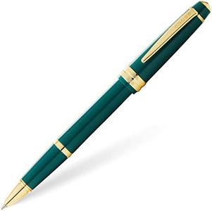 Cross Bailey Light Polished Green Resin and Gold Tone Rollerball Pen