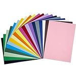 Coloured Paper Card A4, Crafting and Decorating, Sketch and Cutting Paper, 100 Sheet Pack 230gm 20 Assorted Colours