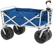 MacSports WTCB-100 Mac Sports-Beach Wagon, Steel, Blue/White with Logo