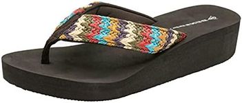 DUNLOP DLP537 Womens Low Wedge Heel