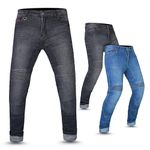 Tornado Thunder Men’s Motorcycle Jeans – CE Level 2 Armoured, Aramid Lined, AA Rated – Protective Riding Pants with Knee & Hip Pads – 12oz Heavy-Duty Denim (UK, Waist & Inseam, 44, 32, Black)