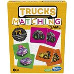 Trucks Matching Game for Kids Ages 3 and Up, Fun Preschool Game for 1+ Players, Memory Matching Card Game, English (Amazon Exclusive)