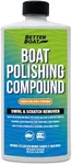 Boat Polishing Compound Gelcoat Restorer Fiberglass Polish for Boats Fiberglass Rubbing Compound and Polish for Gelcoat Oxidation Remover Faded Shiny Boat Marine Compound Gel Coat Restorer