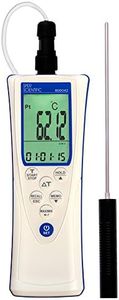 Sper Scientific Hazard Analysis Critical Control Point (HACCP) Thermometer 800042 - High Accuracy IP67 Waterproof Food Safety Thermometer with PT100 Probe, Red/Green Temperature Alarm - 4 pc