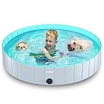 Foldable Dog Pool by LUNAOO- Portab