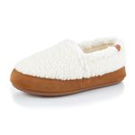 Acorn Women's Moc Slipper,Buff Popcorn,Medium/6.5-7.5 M US