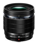 OM System M.ZUIKO DIGITAL ED 20mm F1.4 PRO, standard pro lens, suitable for all MFT cameras (Olympus OM-D and PEN cameras, Panasonic G-Series), black