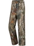 NEW VIEW Womens Camo Hunting Pants, Warm Fleece Lined Hunting Trousers, Lightweight Hunter Pants for Deer Duck Turkey Hunting, Nv Camo Leaf, Medium