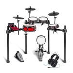 Alesis Nitro Pro and DRP100 - Electric Drum Kit with Drums Headphones for Monitoring, Practice or Stage Use